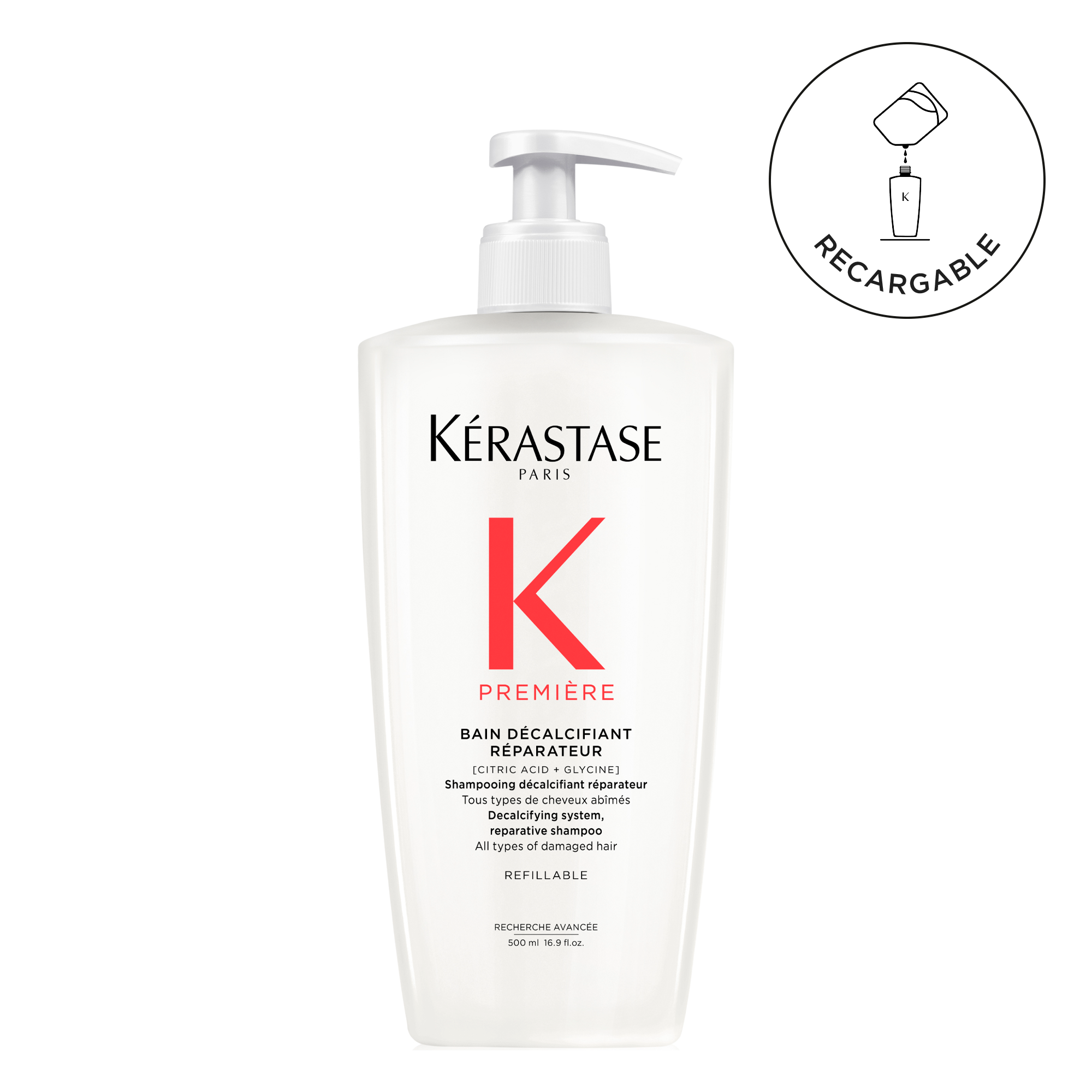 Première | Bain Décalcifiant Réparateur for damaged hair | Kérastase